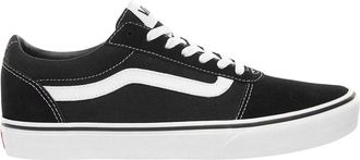 Vans Kinder/Kinder Ward Su&egrave;de Sportschoenen met lage uitsnede (Zwart, Wit)