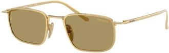 Prada Sunglasses, male, Yellow, Size: 49 MM D52S Sunglasses