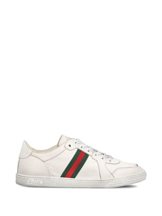 Gucci Stretch Leather Sneakers