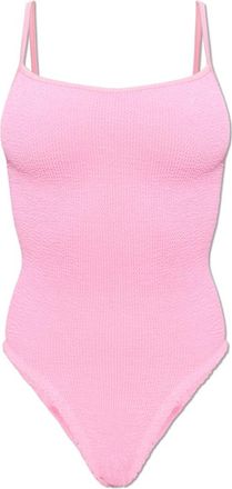 Hunza G Badmode, Dames, Roze, ONE Size, Pamela One-piece Badpak