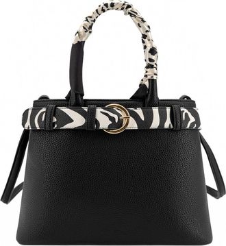Like Dreams Womens Jolene Western Belt Crossbody Bag In Black