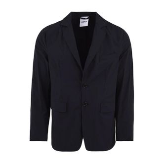 Aspesi Blazers, male, Blue, Size: M Nylon Blazer Jacket
