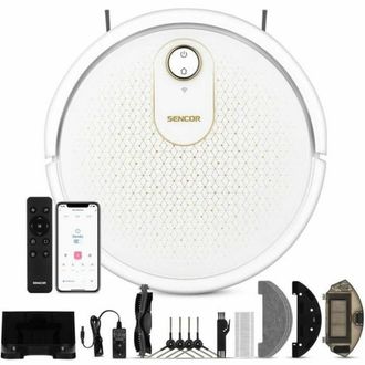 Sencor Srv 4550wh Aspirador Robot Blanco Eficiente