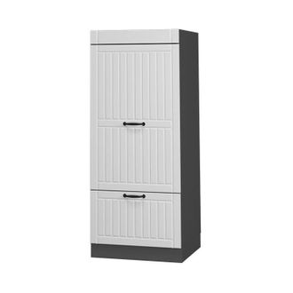 Vicco Armario Para Microondas Fame-line, Blanco Casa De Campo, 60 Cm