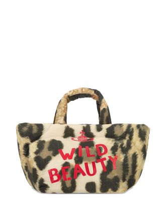 Vivienne Westwood medium Maud printed handle tote bag - women - Nylon/Cotton - One Size - Neutrals