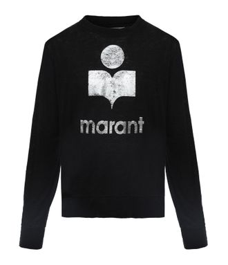 Isabel Marant Tee-shirt Klowia Lin Noir, Capsule Xmas