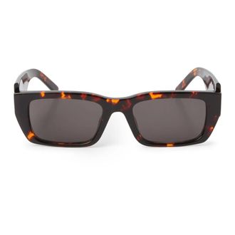 Palm Angels Sunglasses, male, Brown, Size: ONE SIZE Rectangular Sunglasses