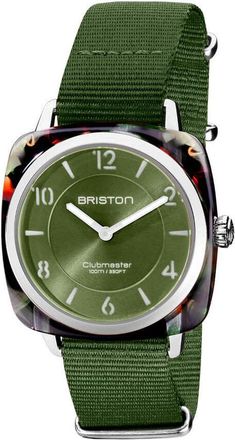 Briston Clubmaster Green Dial Unisex Watch 21536.SA.UG.26.NOL