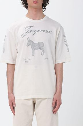 Jacquemus T-shirt in cotone con ricami Jacquemus