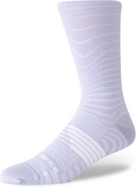 New Balance Unisex Pro Run Crew Calzini 1 Pair in Viola, Nylon, Taglia XL