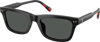 Polo Ralph Lauren PH4240U 500187 Mens Sunglasses Black Size 54