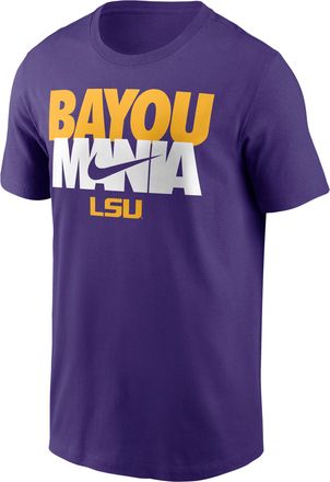 Nike LSU Campus Local Madness Nike Mens College T-Shirt in Purple | N19951LLSN-U4C