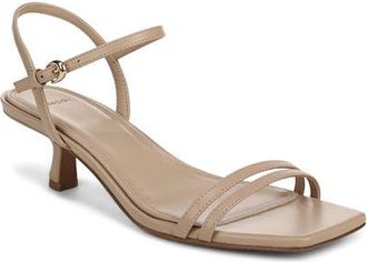 Vince Tilda Ankle Strap Sandal in Warm Almond at Nordstrom, Size 7.5