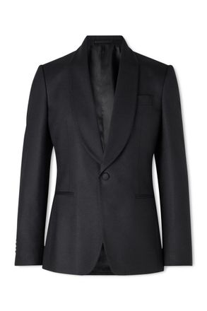 Lardini Soir&eacute;e Virgin Wool-Blend Tuxedo Jacket