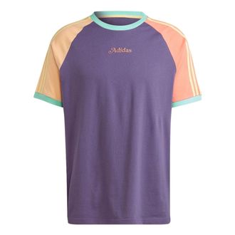 adidas originals Enjoy Summer Raglan T-shirt Purple IT8189
