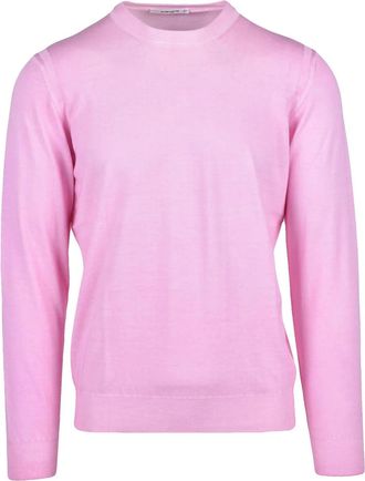 KANGRA Pink Cotton Men Sweater