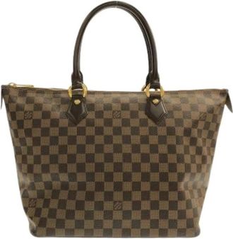 Louis Vuitton Pre-owned Handbags, female, Brown, Size: ONE SIZE Pre-owned Damier Handbag