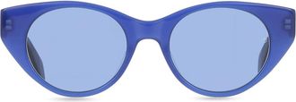 Rag & Bone RNB1012/S PJP/KU Womens Sunglasses Blue Size 49