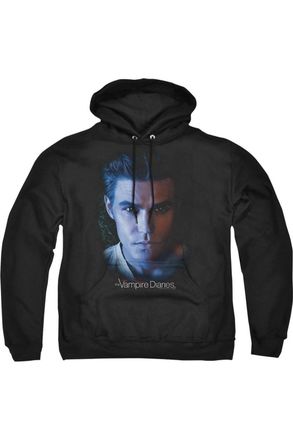 Gildan Vampire Diaries Stefan Adult Pull Over Hoodie / Hooded Sweatshirt