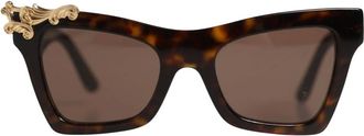 Dolce & Gabbana Accessoires, Dames, Bruin, ONE Size, Glasses