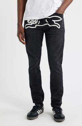 Icecream Chocolate Fit Jeans in Black Cherry at Nordstrom, Size 32