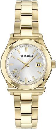 Ferragamo 1927 Goldtone Bracelet Watch, 33mm in Ip Yellow Gold at Nordstrom