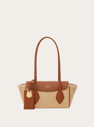 Ferragamo Women East-West tote bag (S) Beige