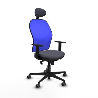 Piqueras y Crespo Silla De Oficina Con Cabecero Jorquera Piqueras Y Crespo 1d036g1 Gris Oscuro