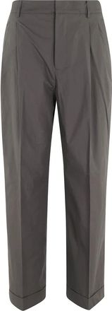 SOEUR Watson Broeken - Dames - Straight fit broeken - Grijs - S - Katoen - Broeken