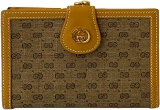 Gucci Brown Leather Wallet (Bi-Fold) (Pre-Owned)