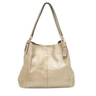 Coach Pre-owned Shoulder Bags, female, Beige, Size: ONE SIZE Pre-owned Shoulder Bag