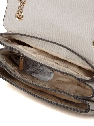 Guess Womens Crossbody Bag Taupe Polyurethane - Crossbody-Bags