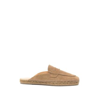 Castaner Mules, male, Beige, Size: 12 US Nacho Penny Loafer Espadrilles