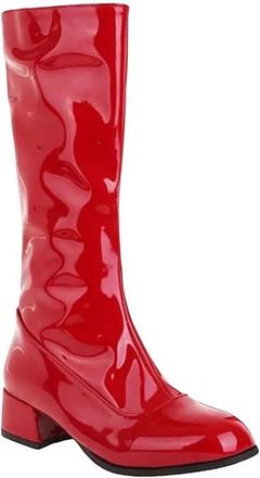 Generic Womens Knee High Boots Leather Square Toe Block Heel Long Booties Plus Size Winter Warm Style