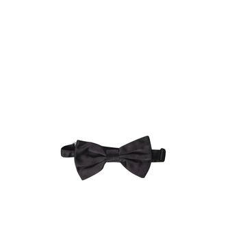 Dolce & Gabbana Papillon di Seta - - Accessories - Uomo - Nero - ONE SIZE