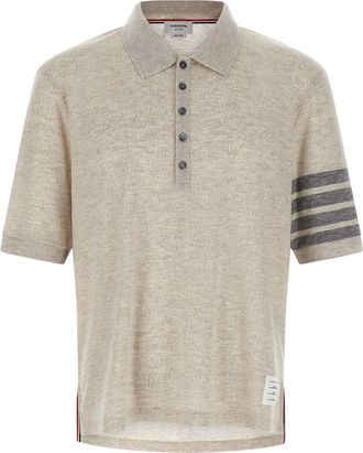 Thom Browne 4 Bar Polo Shirt