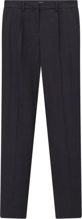 Balenciaga Straight Trousers, female, Black, Size: XS Slim Tailored Pants