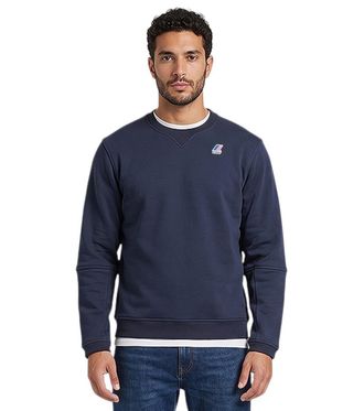 K-Way Blue Crew Neck Sweatshirt