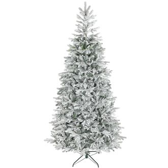 HOMCOM &Aacute;rbol de navidad 119x119x210 cm verde