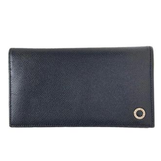 Bulgari Pre-owned Wallets, male, Black, Size: ONE SIZE Pre-owned Vintage Long Wallet (bi-fold)