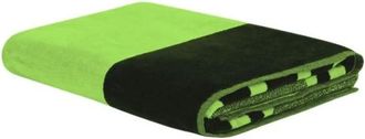 Philipp Plein Home, unisex, Groen, ONE Size, Windows Beach Strandlaken