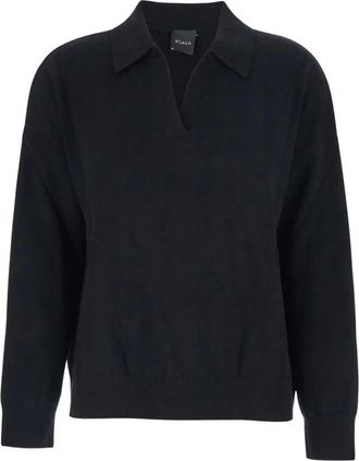 Pla&icirc;n Plain, Dames, Truien, Zwart, Maat: L Kasjmier