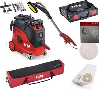 Flex Pack Premium: Ge5 Jirafa + Aspirador 30 L Vce 33 Lac + Funda + Accesorios L-boxx + Flex 920093