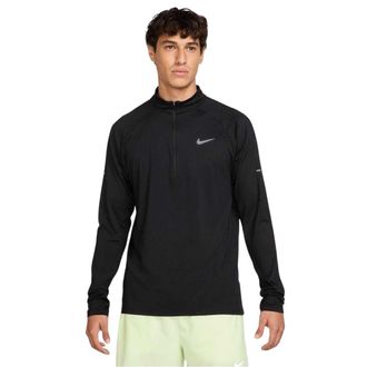 Nike Heren Stride Hardloop Top (Zwart)