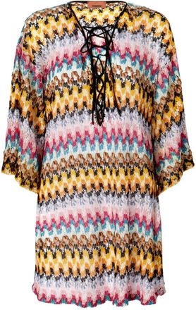 Missoni zigzag cover-up - Yellow
