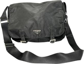 Prada Borsa a tracolla Tessuto Pre-owned - - Pre-owned - Donna - Nero - ONE SIZE