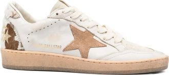 Golden Goose star-patch sneakers - White