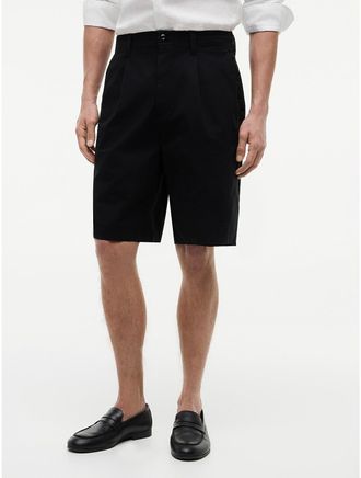 Tommy Hilfiger Mens Paper-Touch 10 Chino Short - Black - 28