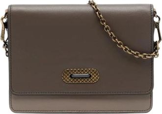 Bottega Veneta Pre-owned Cross Body Bags, female, Brown, Size: ONE SIZE Pre-owned Crossbody Bag