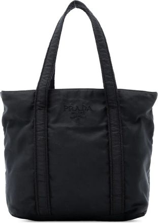 Prada 2010-2025 Tessuto tote bag - Black